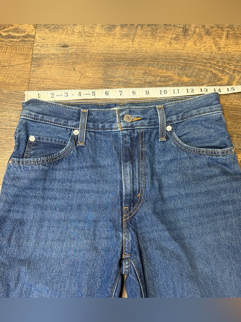 Levi's '94 Baggy Blue Denim Jeans Women's 26 Cotton - Picture 4 of 12